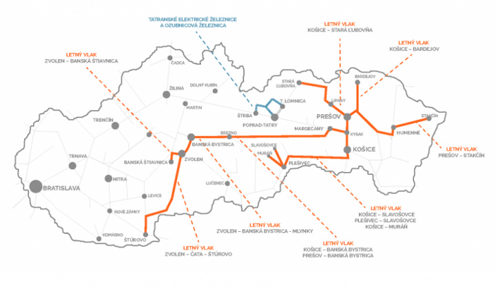 Aktuality / Posilnenie vlakových a autobusových spojov na Pieniny - foto