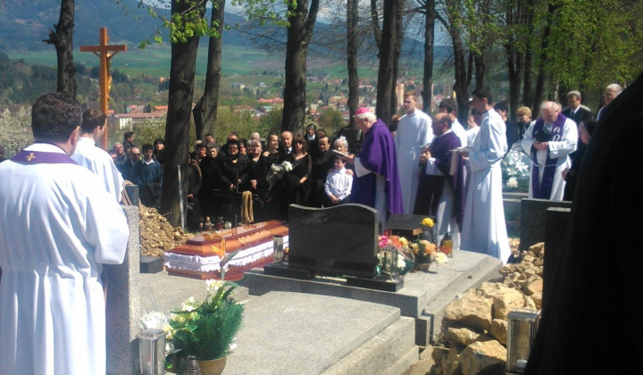 Pohreb vdp. Bernarda Pánčiho
