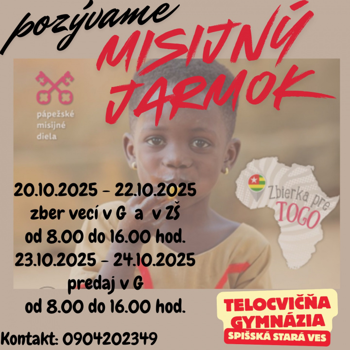 Menšia fotka pre článok Misijný jarmok 2025
