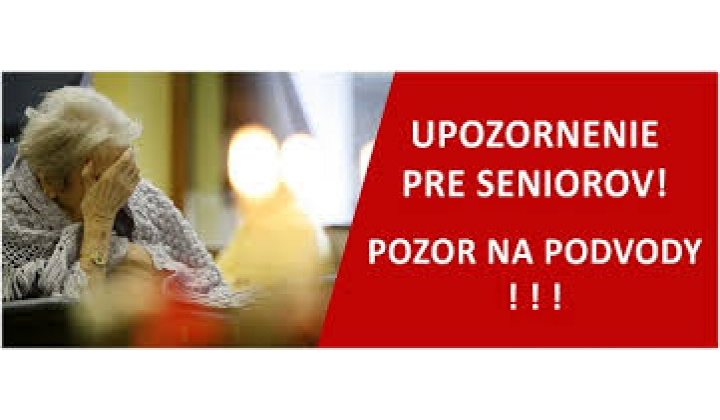 Fotka pre článok Podvody na senioroch