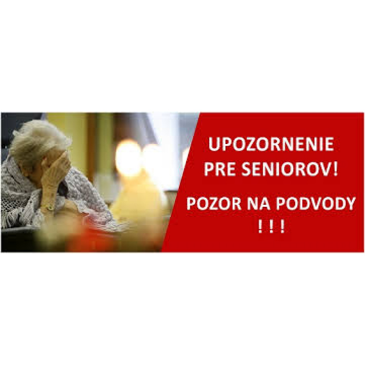 Menšia fotka pre článok Podvody na senioroch