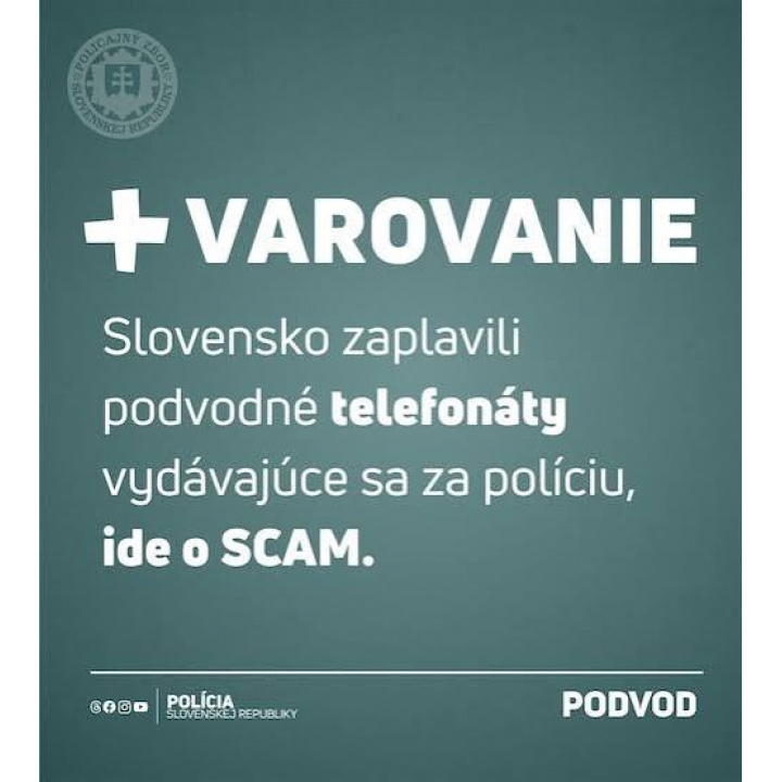 Menšia fotka pre článok Pozor na podvodníkov vydávajúcich sa za policajtov